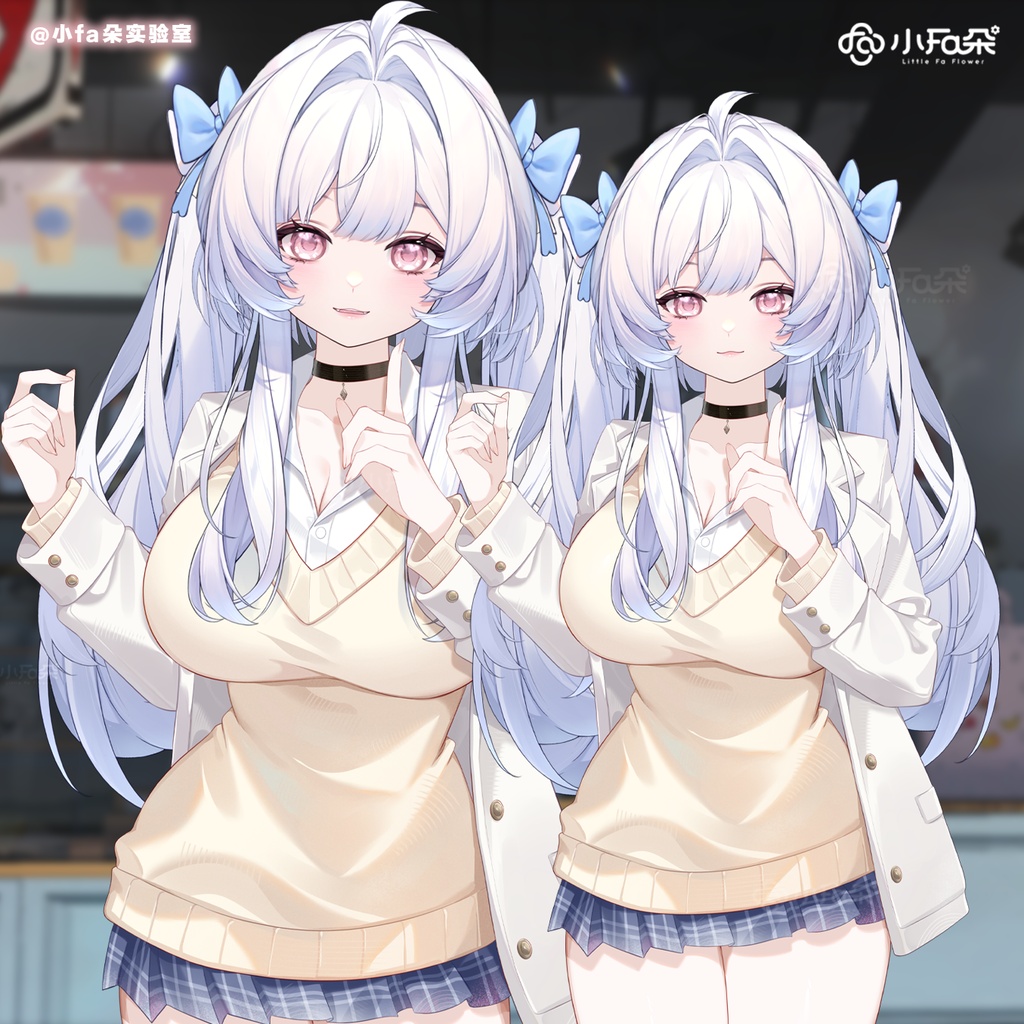 【Vts】【VTuber向け】【知柚】Vtuberライブダイナミックな新着/バーチャルキャスターVTSダイナミックペンダント