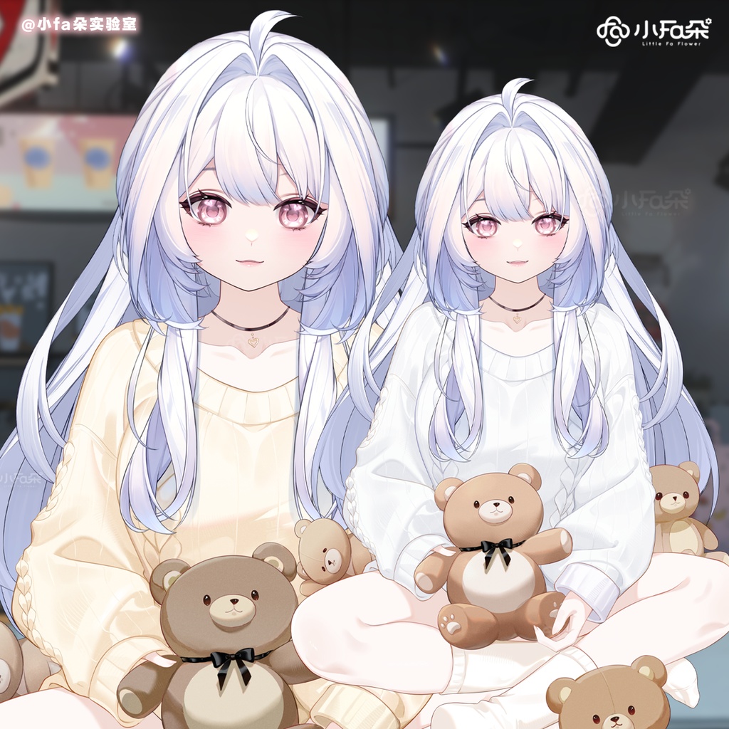 【Vts】【VTuber向け】【霜狸】Vtuberライブダイナミックな新着/バーチャルキャスターVTSダイナミックペンダント