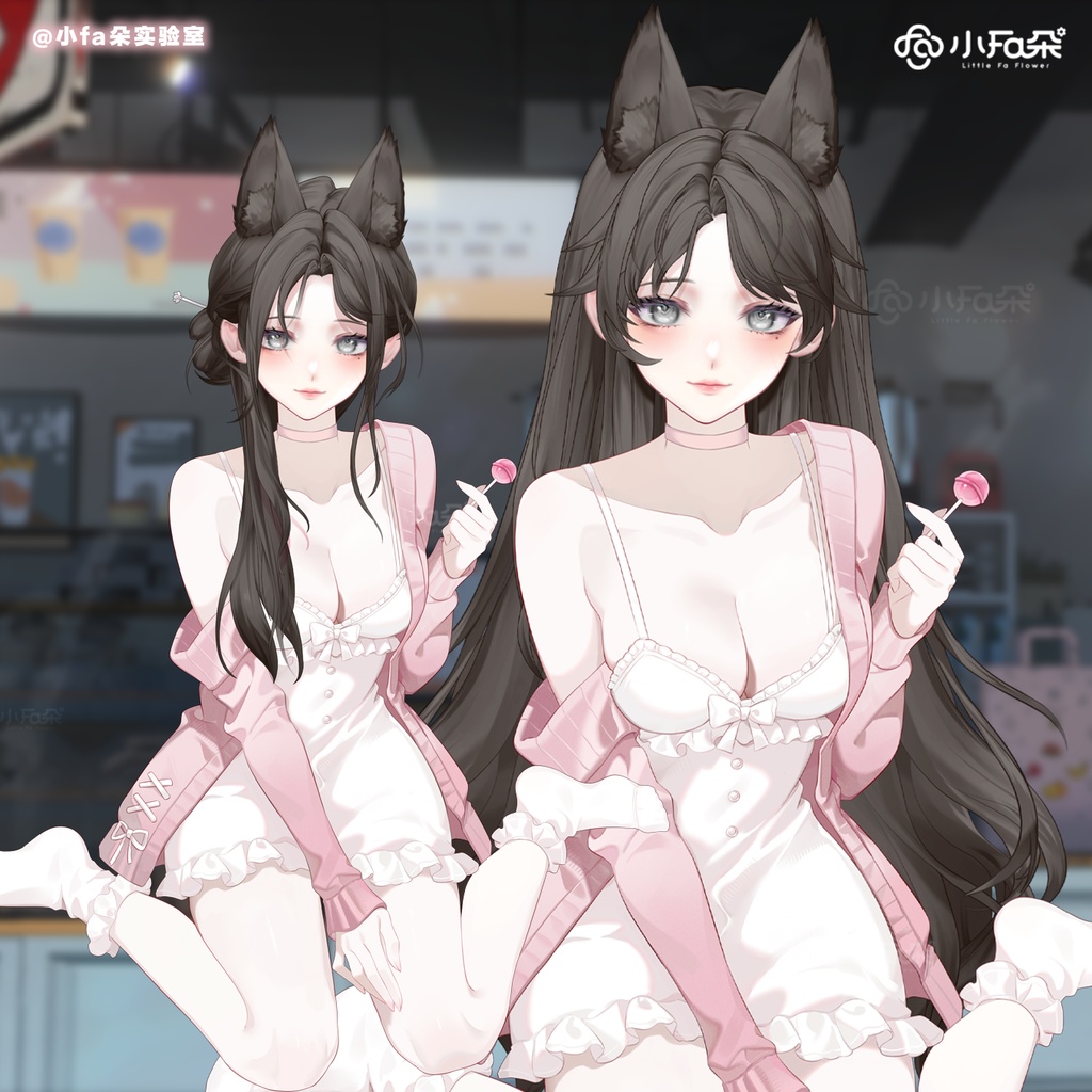 【Vts】【VTuber向け】【桃息】Vtuberライブダイナミックな新着/バーチャルキャスターVTSダイナミックペンダント