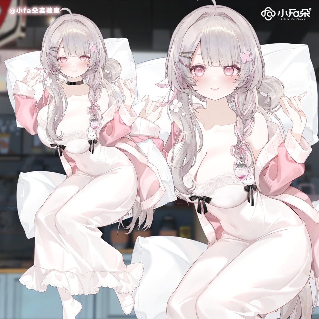 【Vts】【VTuber向け】【枕间桃兔】Vtuberライブダイナミックな新着/バーチャルキャスターVTSダイナミックペンダント