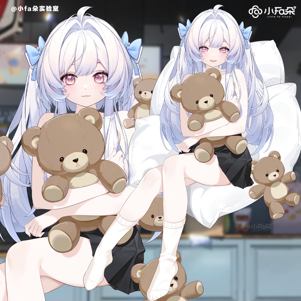 【Vts】【VTuber向け】【熊眠】Vtuberライブダイナミックな新着/バーチャルキャスターVTSダイナミックペンダント