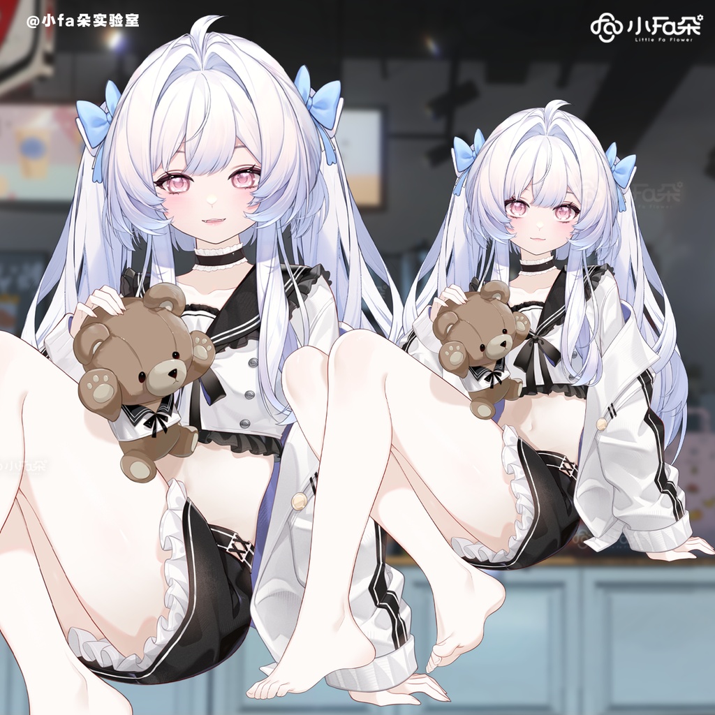 【Vts】【VTuber向け】【熊汐】Vtuberライブダイナミックな新着/バーチャルキャスターVTSダイナミックペンダント