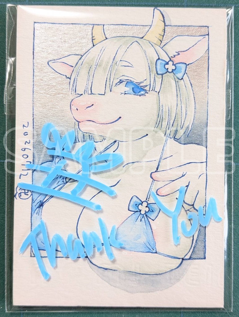 メスケモチェキ風イラストボード