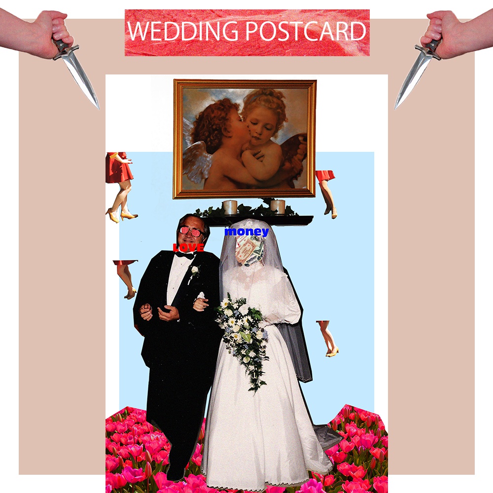 NRE　WEDDING　POSTCARD