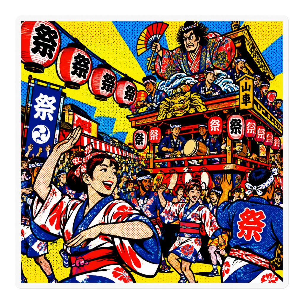 祭り2　ステッカー