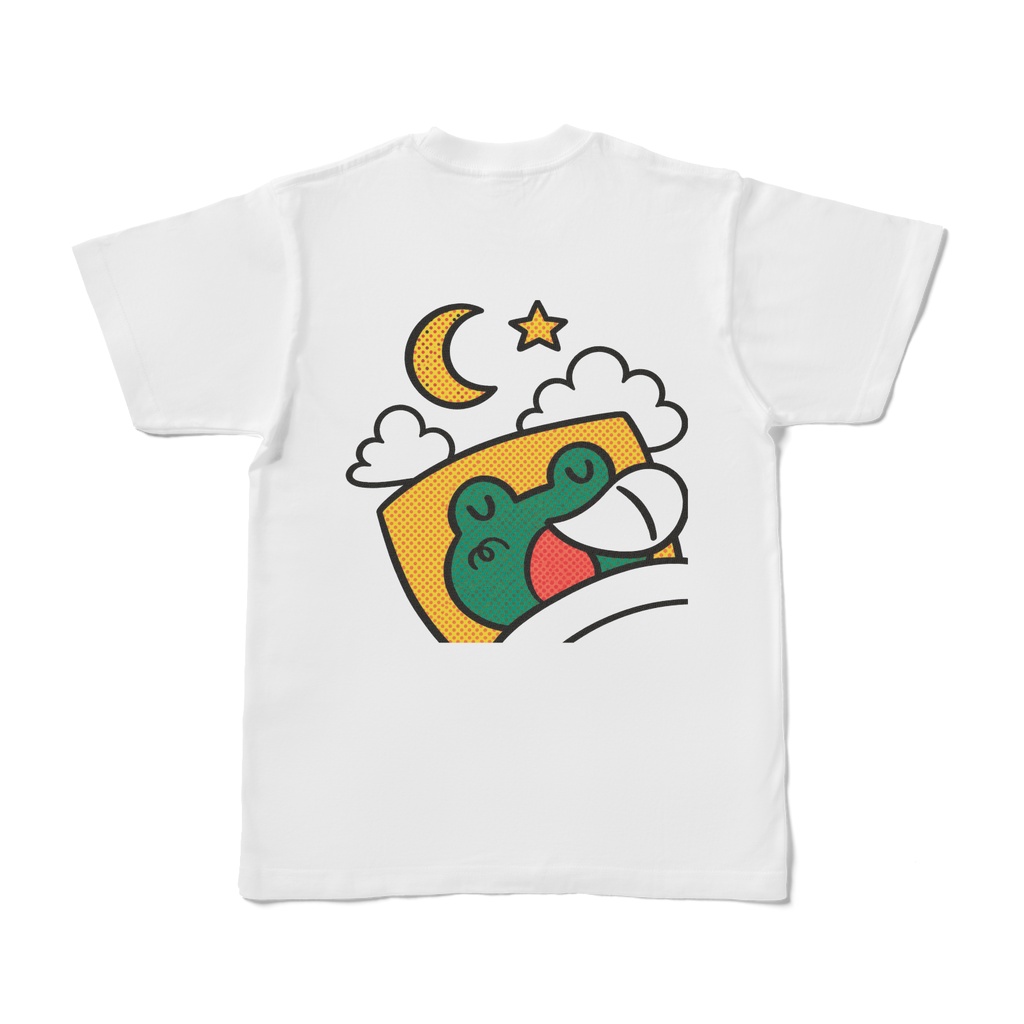カエル冬眠中 　Tシャツ