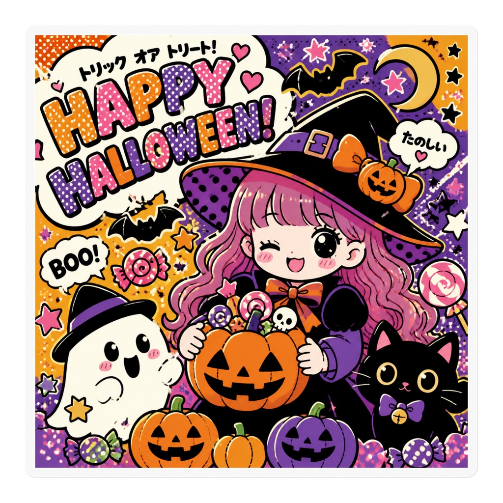 ハロウィン3 ステッカー