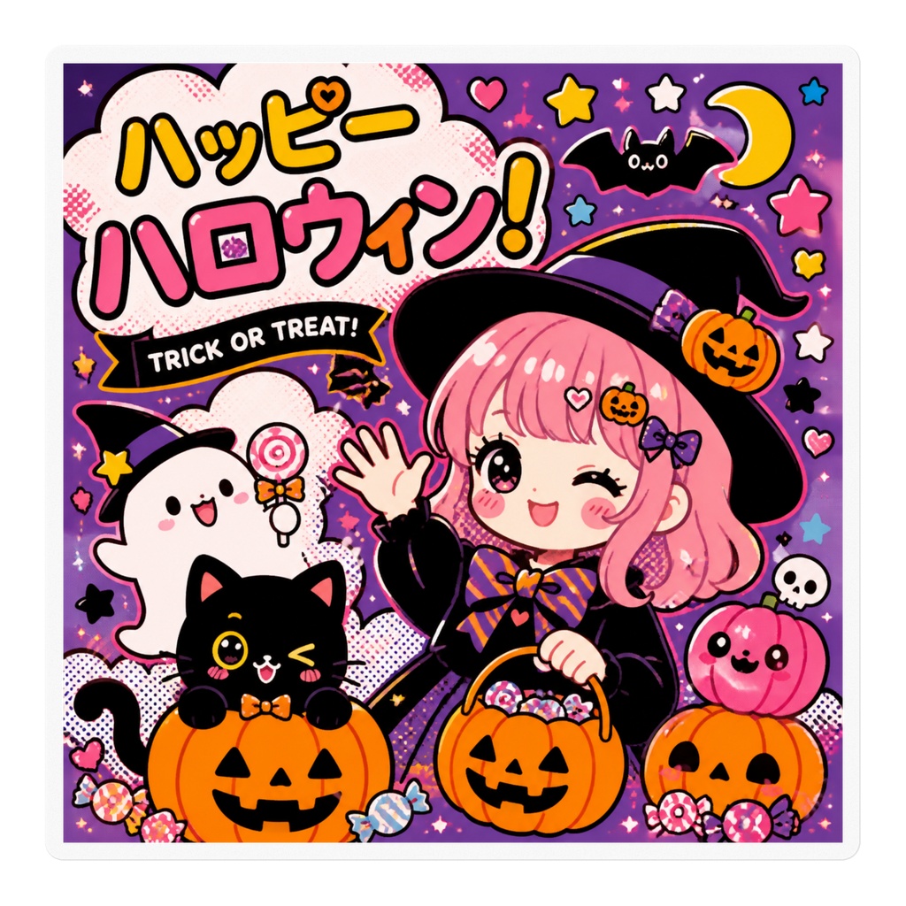 ハロウィン4 ステッカー