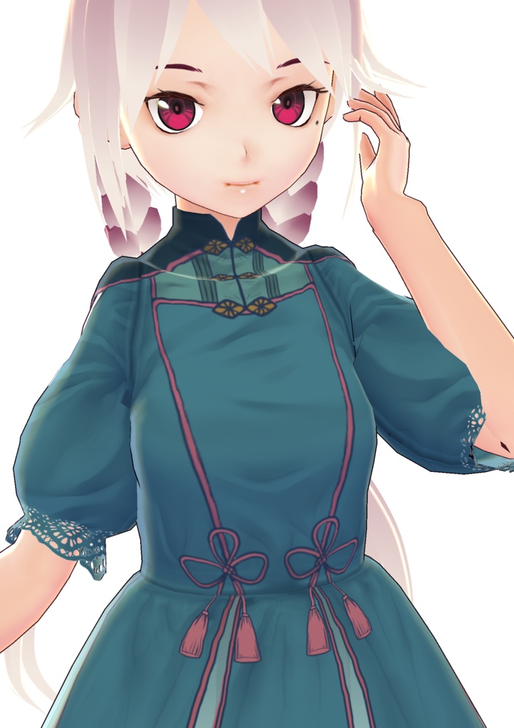 【VRoid】華ロリィタ【テクスチャー】