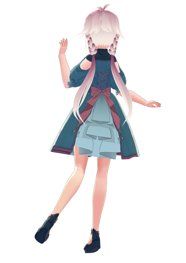 【VRoid】華ロリィタ【テクスチャー】