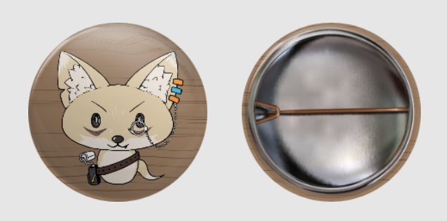 弦音オウリ オリジナルピック・キーホルダー