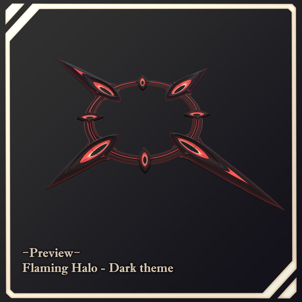 Accessory-Flaming Halo