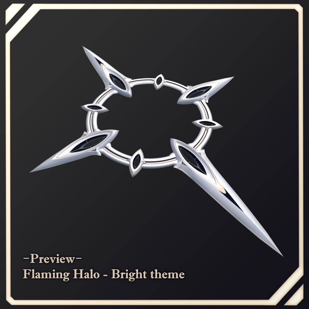 Accessory-Flaming Halo