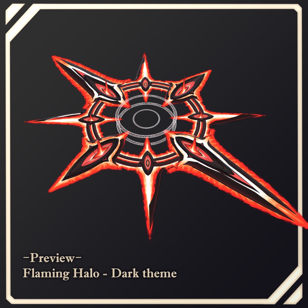 Accessory-Flaming Halo