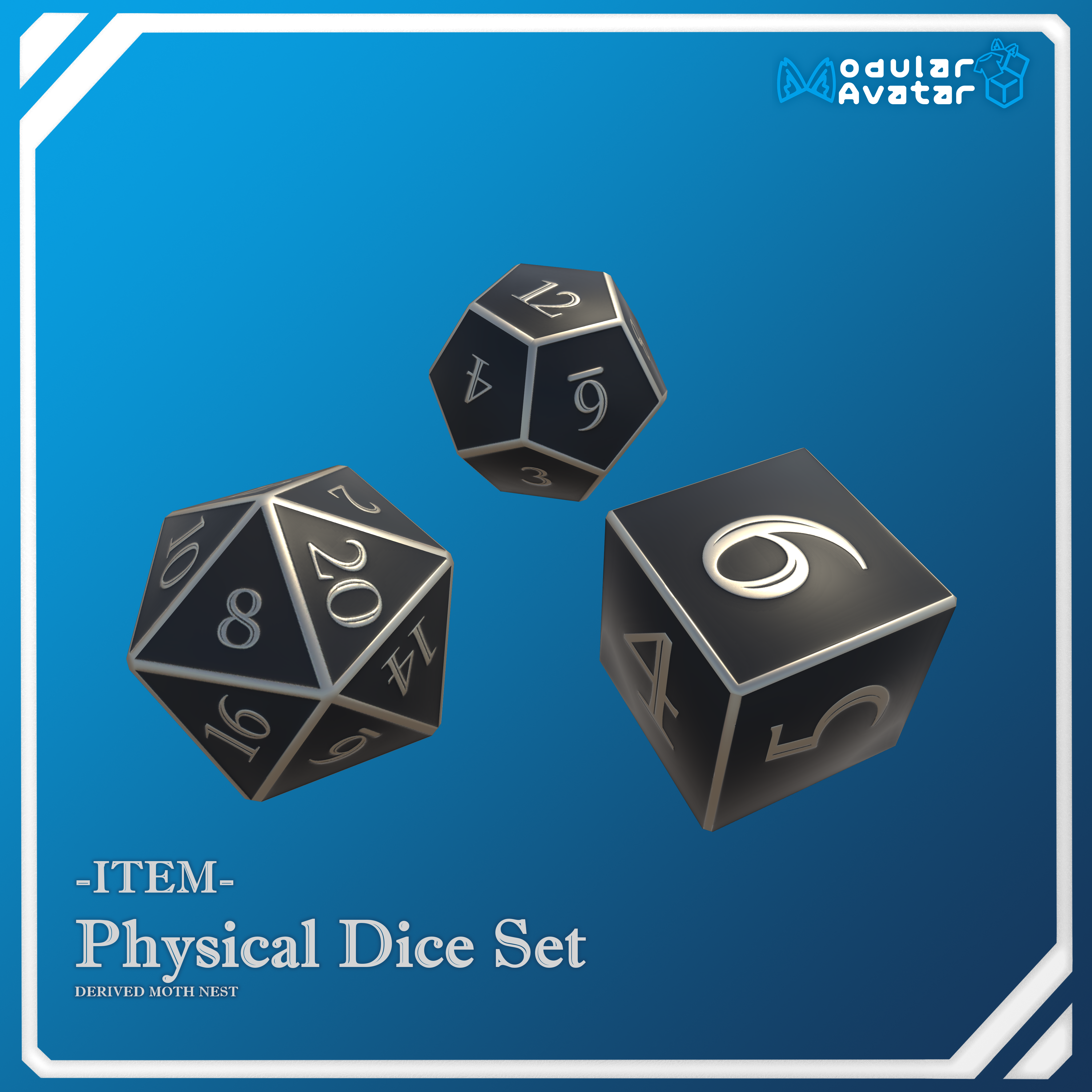 [Free] Item-Physical Dice Set (for avatar)