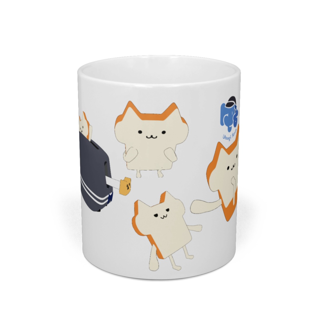 にゃるぱんずくめのマグカップ