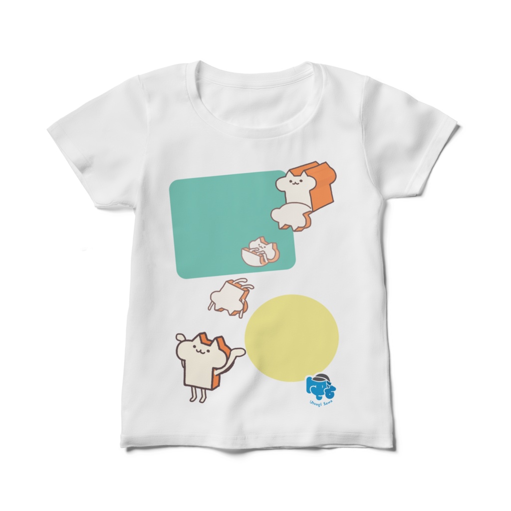 にゃるぱん誕生の瞬間レディースTシャツ