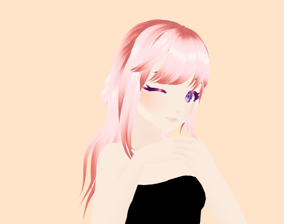 [Free, Vroid] Long Locks Hairstyle Set