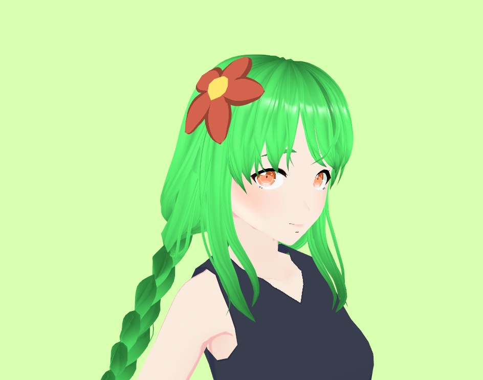 [Vroid, Free] Flower Accessory
