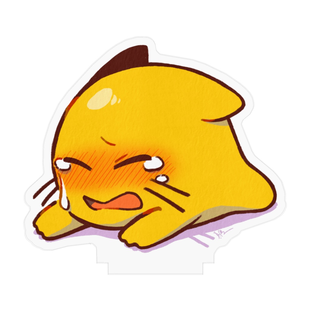 【アクリルフィギュア】泣いてるBlobcatちゃん