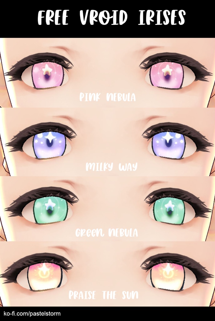 Vroid Irises / Eyes