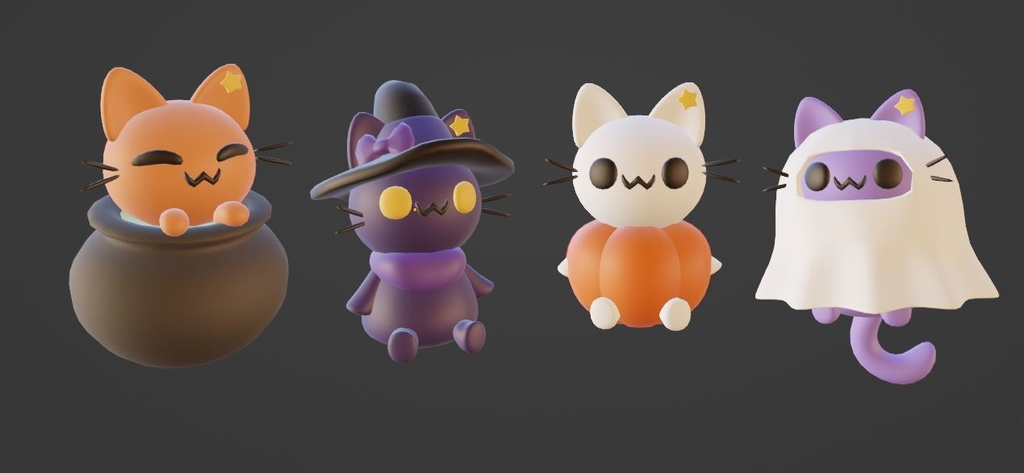 Halloween 3D Assets