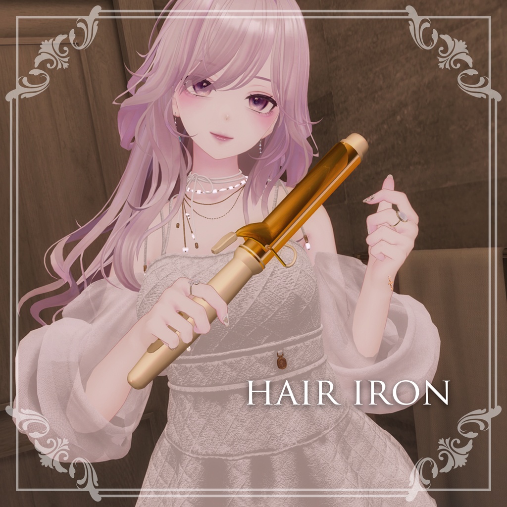 ☆無料☆ヘアアイロン【hair iron】　コテ