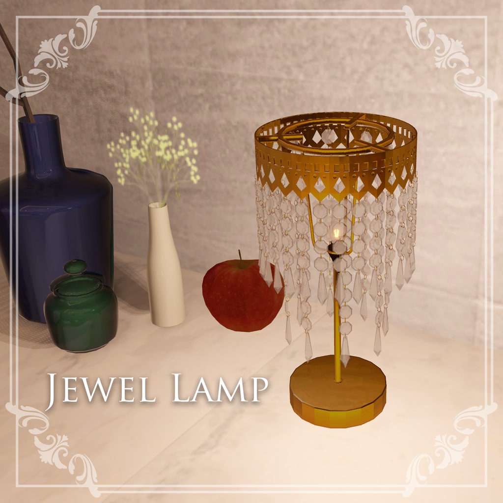 ランプスタンド ジュエル 【lamp stand jewel】