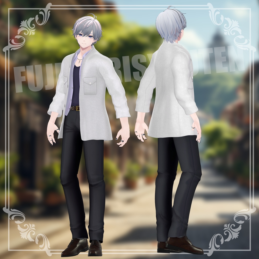 【SPRING_STRIDE】水瀬、狛乃対応 男性アバター向け衣装 MA対応