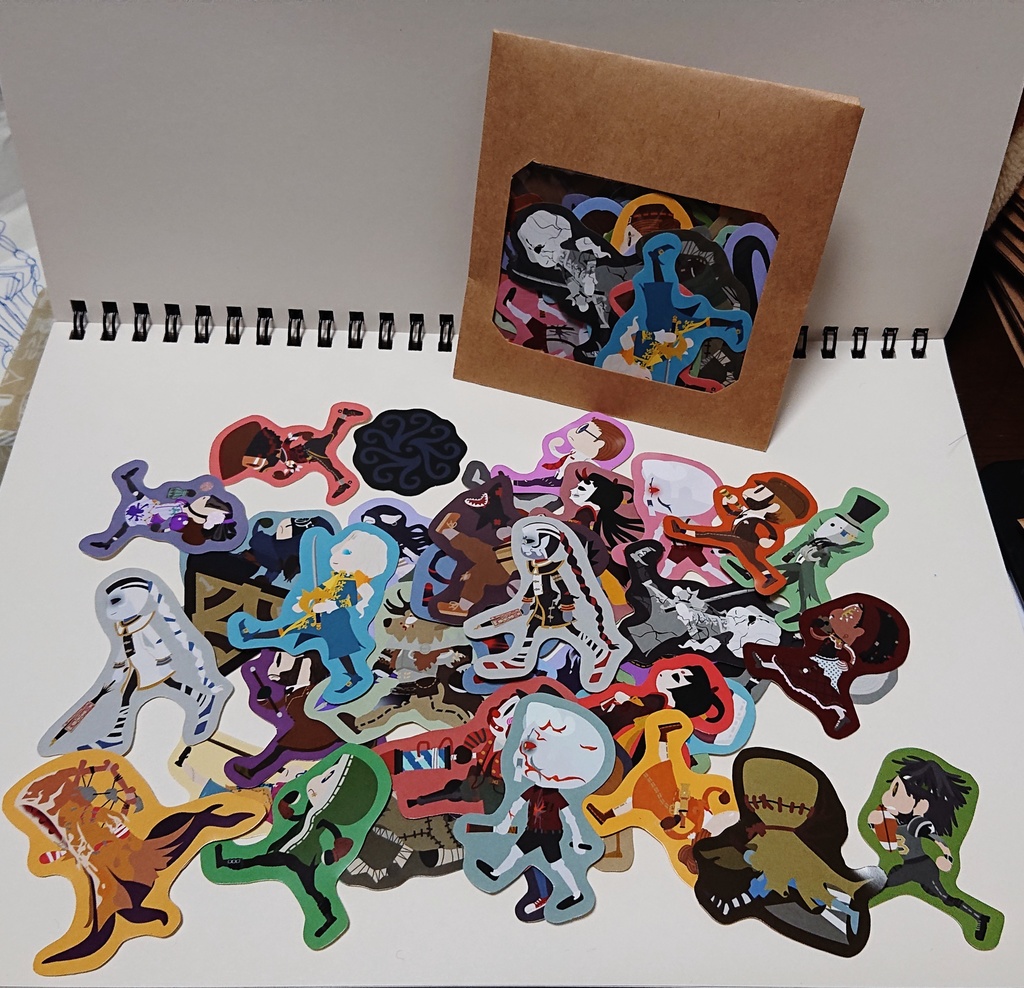 サバイバー&ハンターフレークシールセット