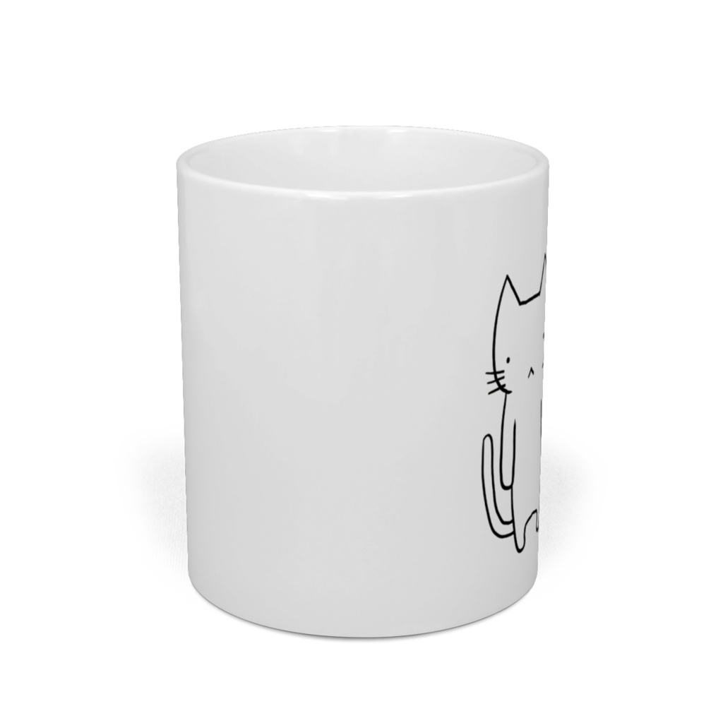 英語できないねこマグガップ-あぃわんトゥにぼし-