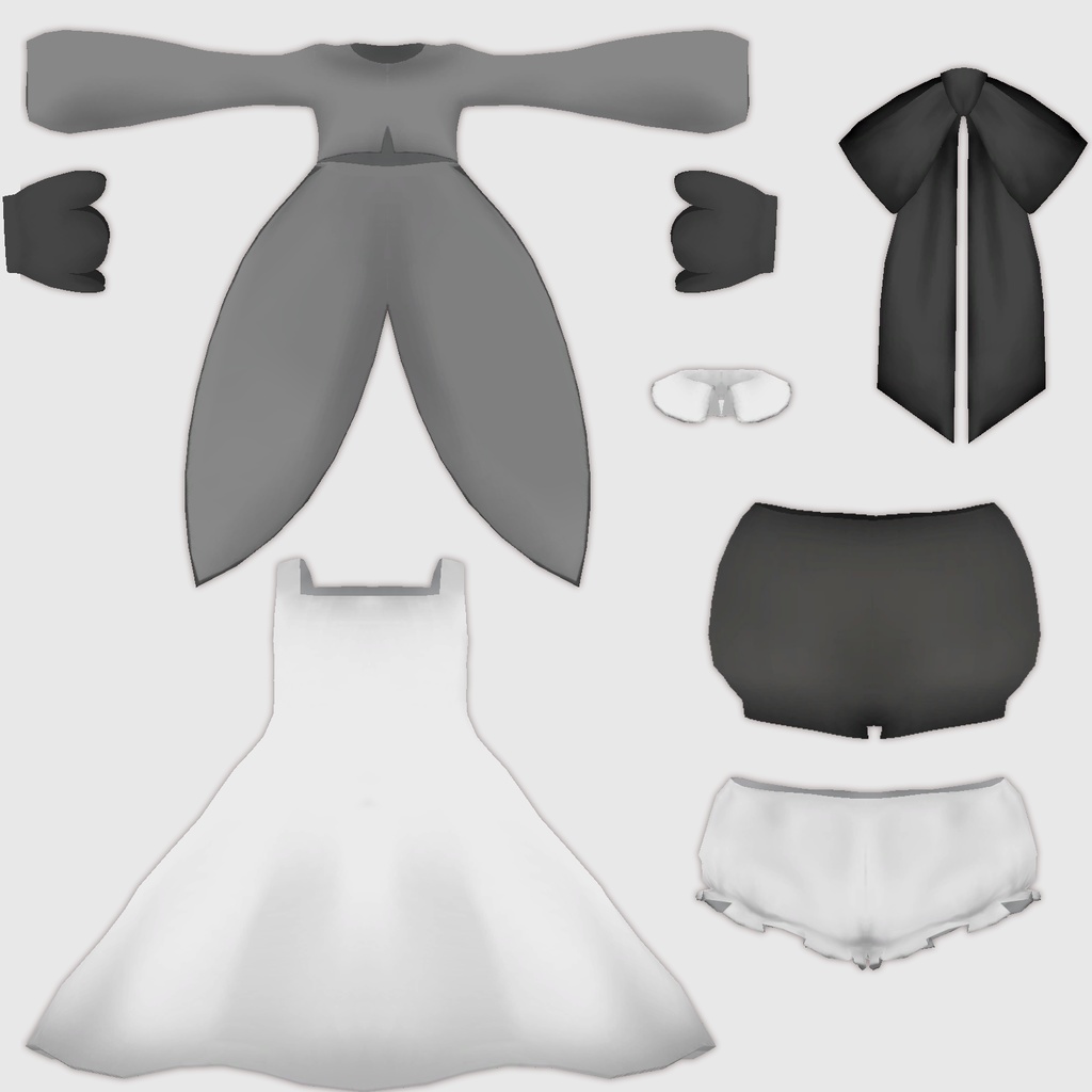 モノコ オリジナル3Dモデル