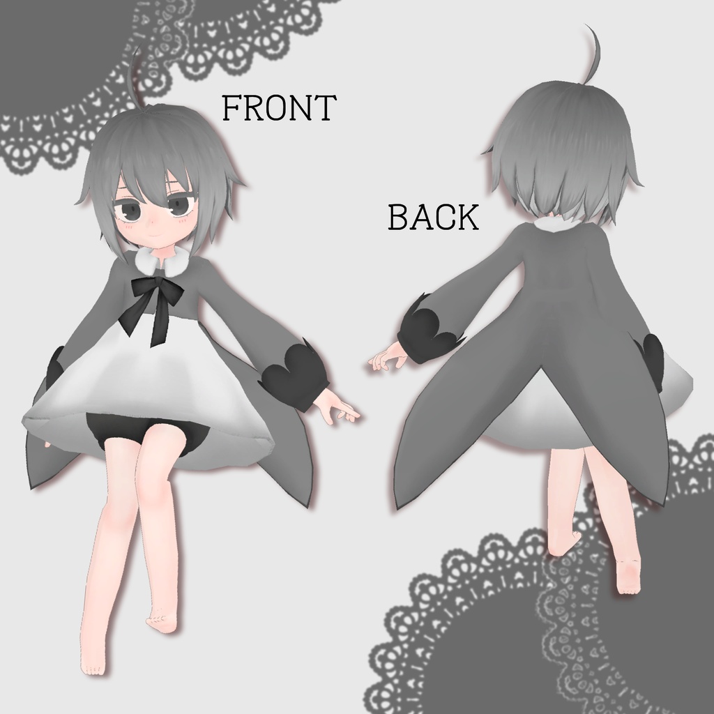 モノコ オリジナル3Dモデル