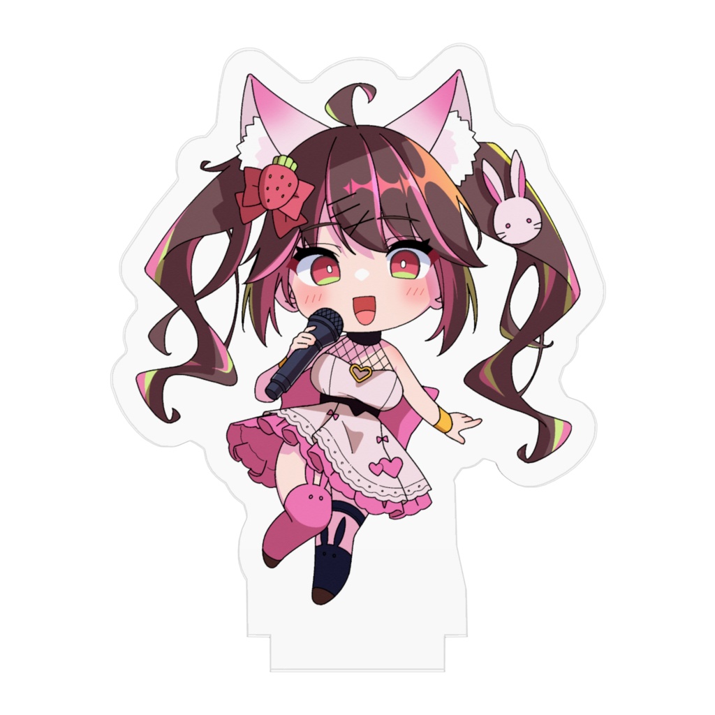 兎苺みう アクリルスタンド (マイク有)