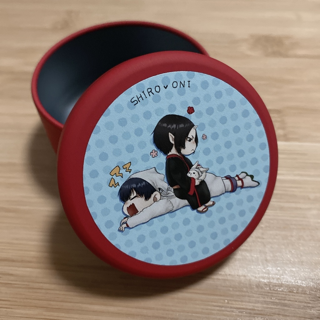 白鬼ミニ缶小物入れ