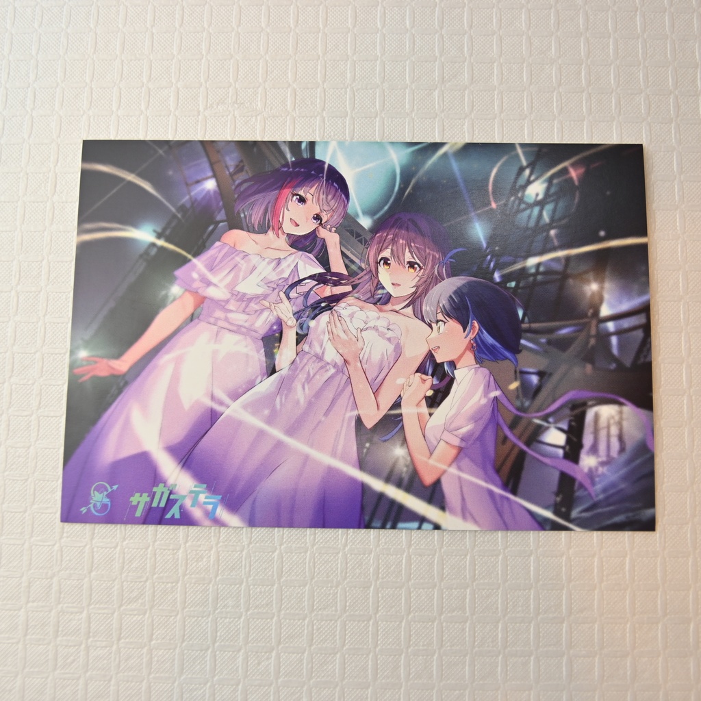 【集合ポストカード】桜音紫乃 妹良小兎 海岬ほえる  サガステラ2nd Anvグッズ