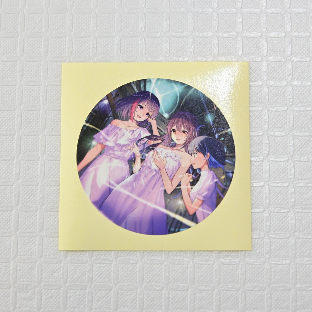 【集合ステッカー】桜音紫乃 妹良小兎 海岬ほえる  サガステラ2nd Anvグッズ