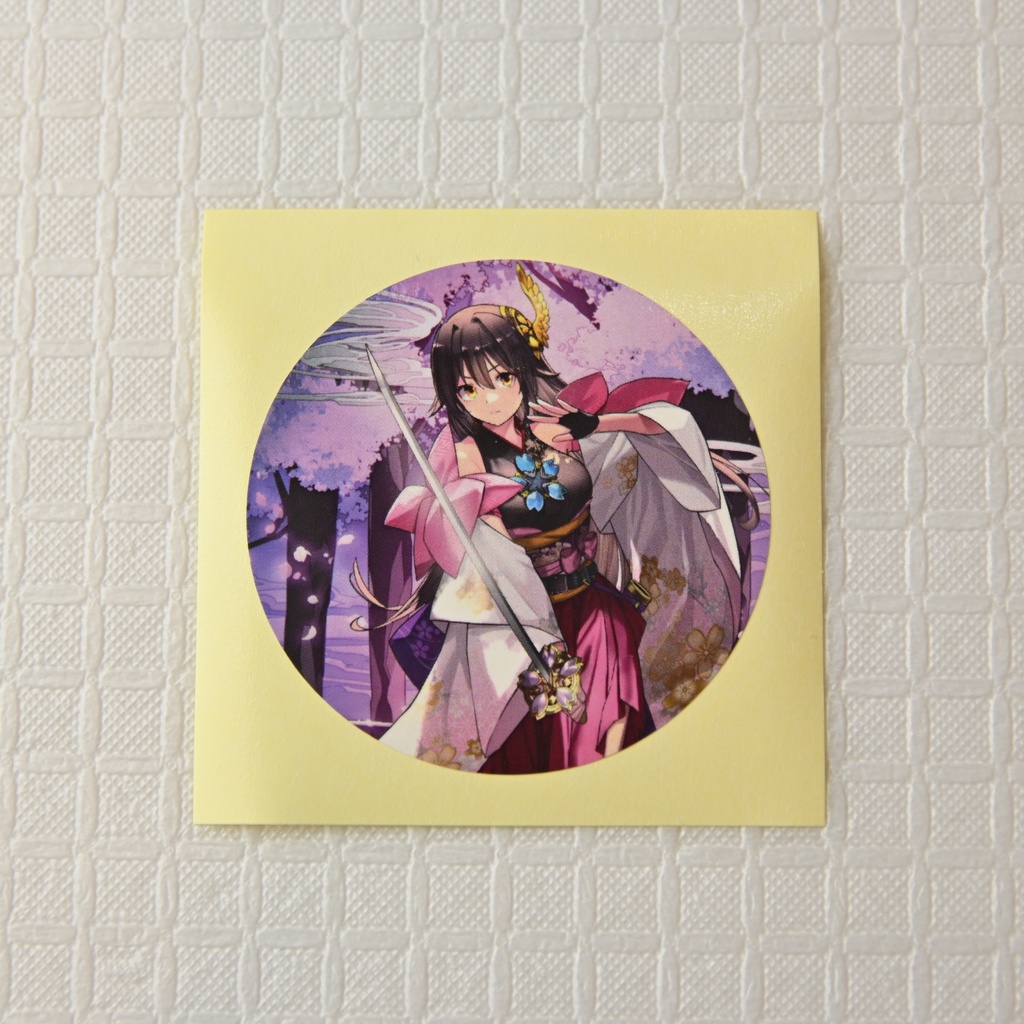 【桜音紫乃】ステッカー サガステラ2nd Anvグッズ