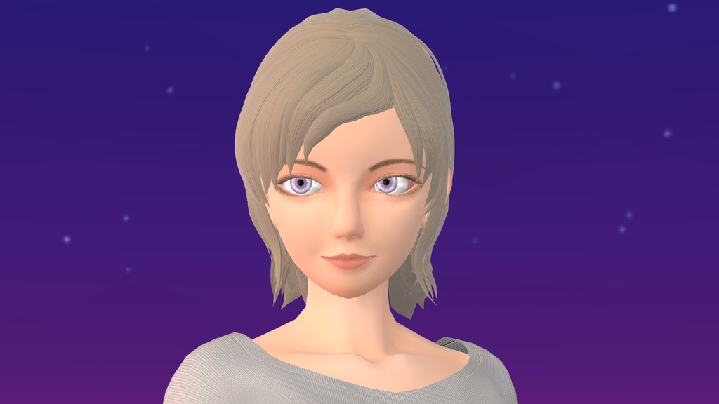 【オリジナル3モデル】 "Ria (リア)" Riaシリーズ 素体モデル