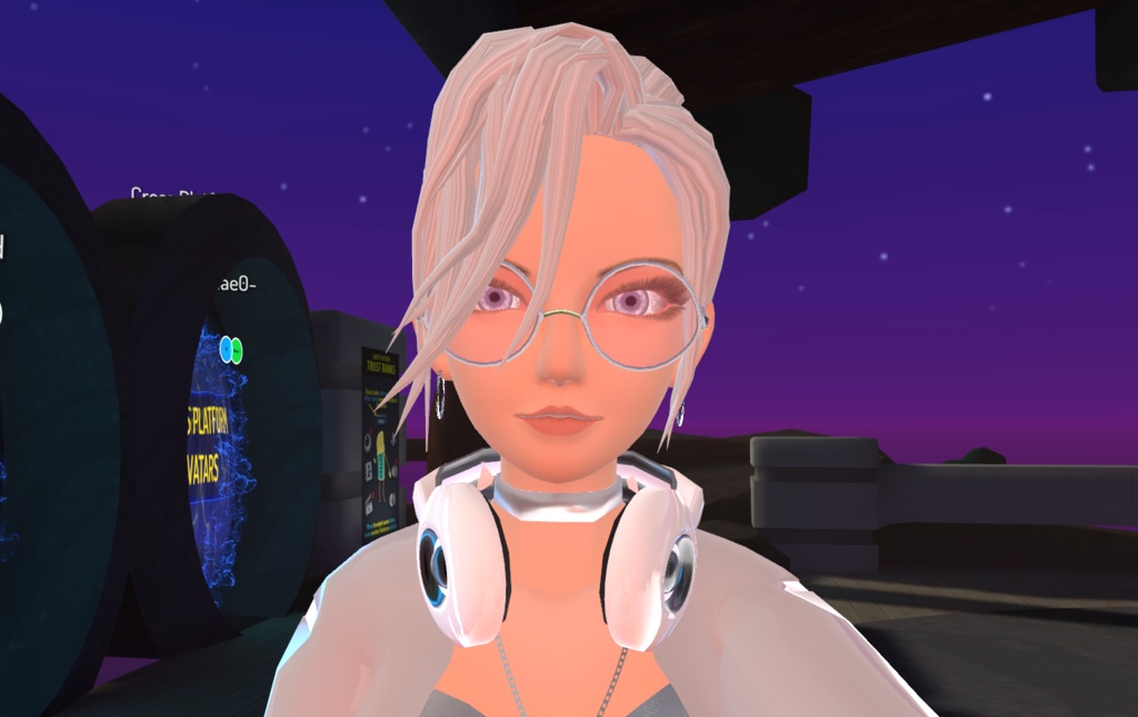 【オリジナル3モデル】 "Ria (リア)" サイバーシティーモデル1