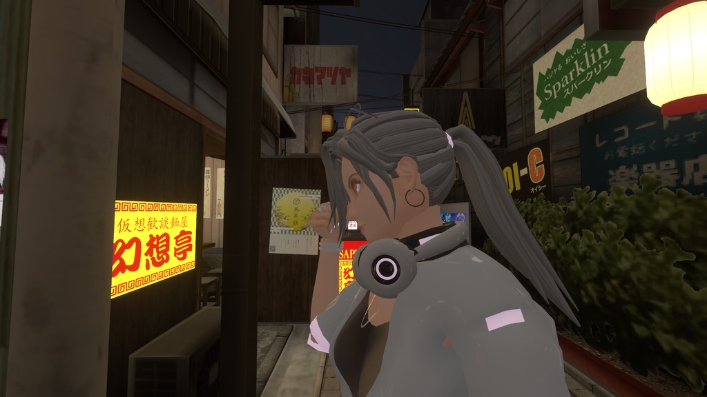 【オリジナル3モデル】 "Ria (リア)" サイバーシティーモデル1