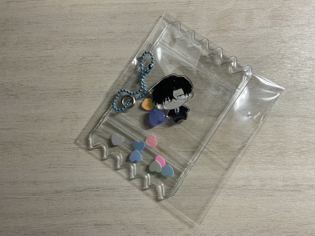 【キーホルダー】秀くん　青