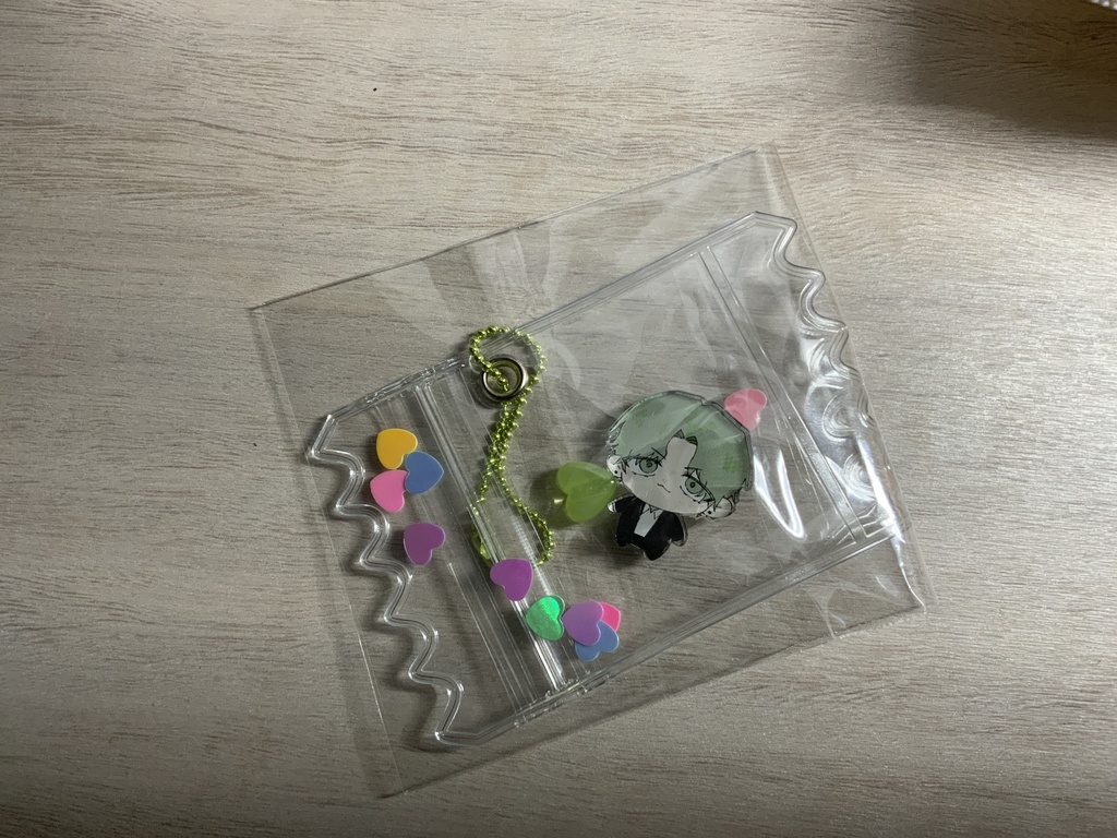 【キーホルダー】晴人くん　黄緑