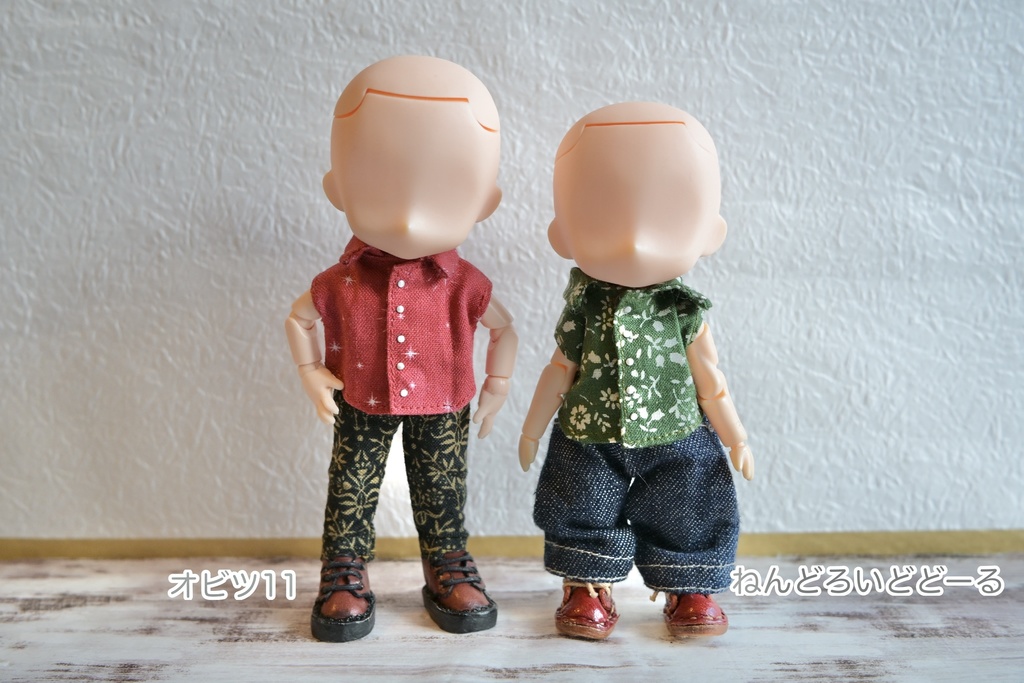 こっくりした色合いのつけ襟(冬)