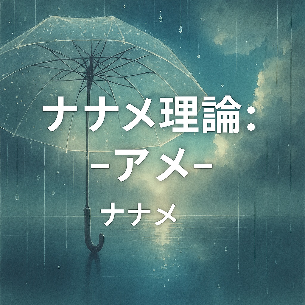 ナナメ理論 -アメ-