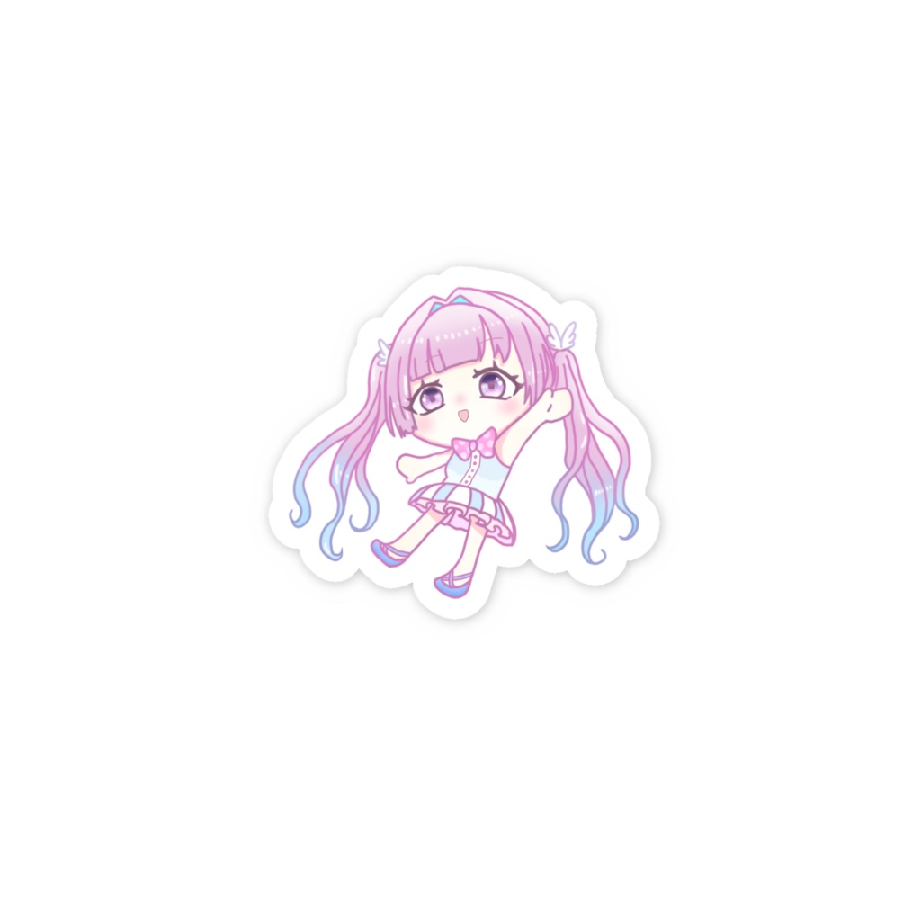 【受注生産】1周年記念スマホステッカー