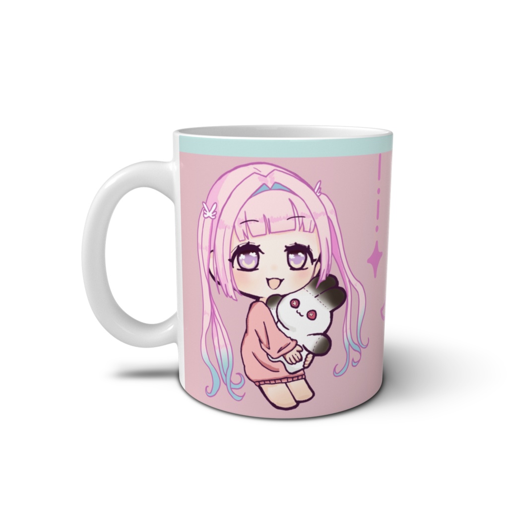 【受注生産】1周年記念マグカップ うさぎ