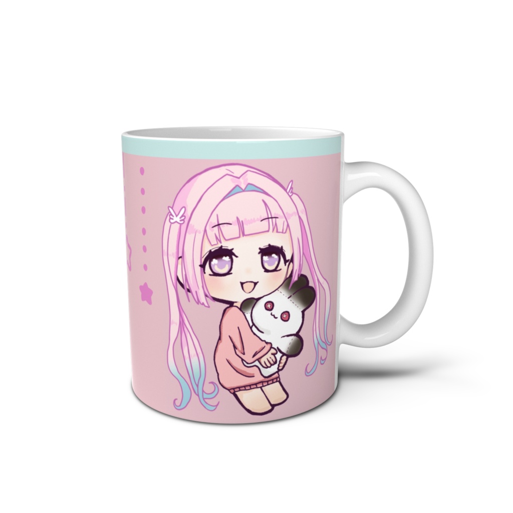 【受注生産】１周年記念マグカップ うさぎ