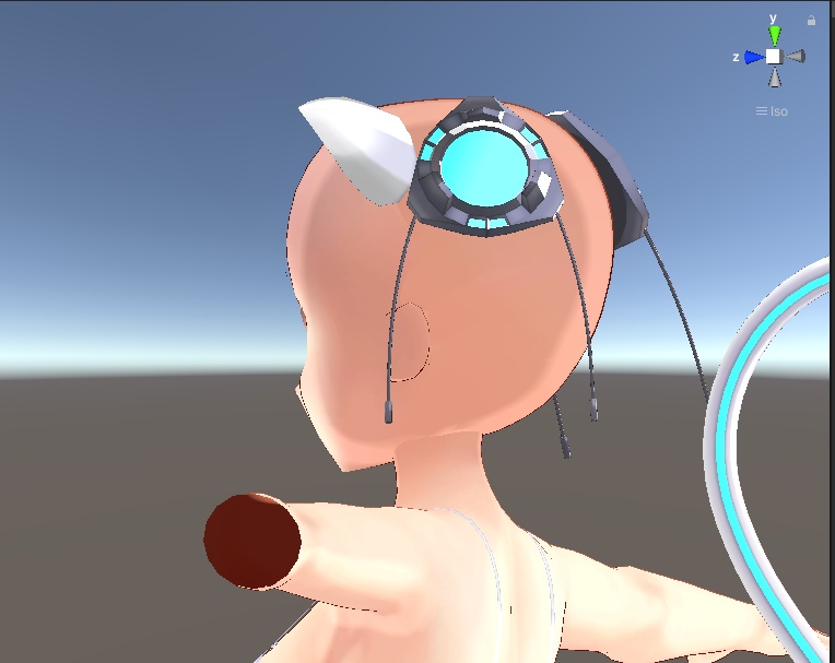 【VRChat向け】ますきゃっとの後頭部【ますきゃっとぷらす対応】