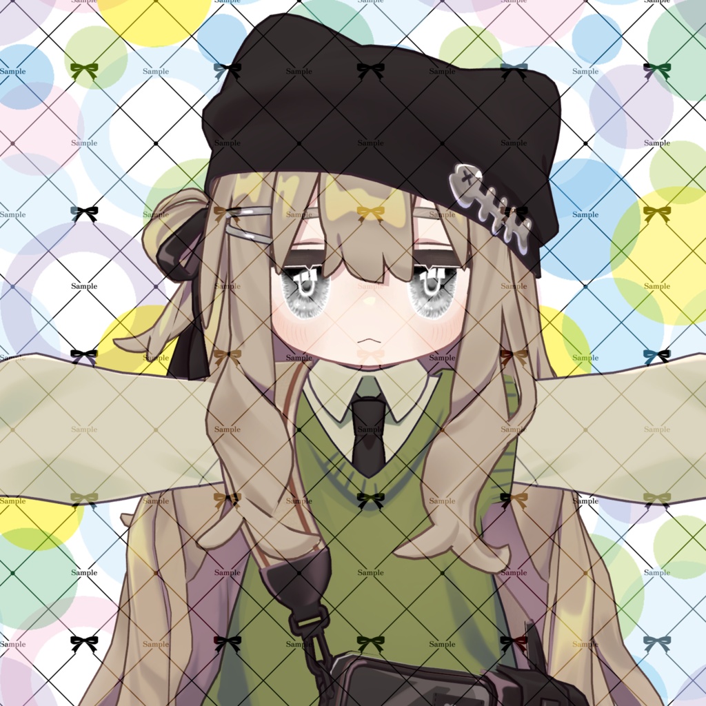 しべぱん式とげとげアイテクスチャ(キプフェル対応)